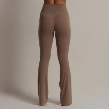 Aoxjox Flare Leggings High Waisted Yoga Pants for Women