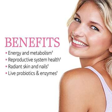 Garden of Life Multivitamin for Women, Vitamin Code Raw One for Women, Once Daily, Whole Food Iron, Probiotics for Womens Health, Gluten Free Vegetarian, 30 Count