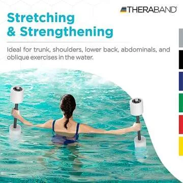 THERABAND Swim Bar for All Ages - Swimming Aid & Fitness