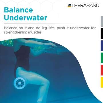 THERABAND Swim Bar for All Ages - Swimming Aid & Fitness
