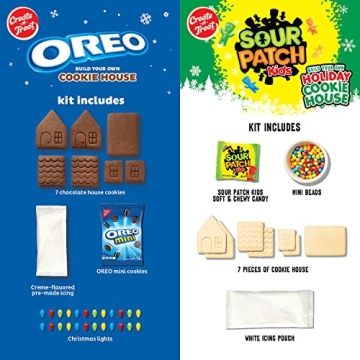 OREO & SOUR PATCH KIDS Cookie House Kits 2 Pack