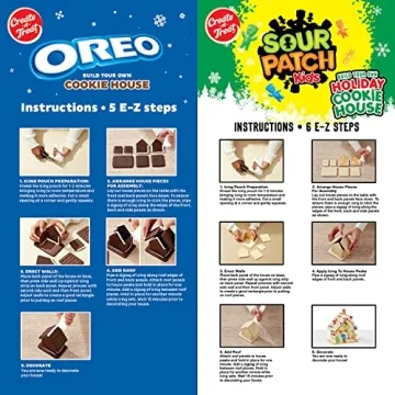 OREO & SOUR PATCH KIDS Cookie House Kits 2 Pack