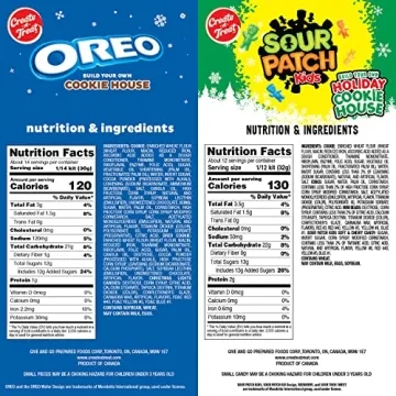 OREO & SOUR PATCH KIDS Cookie House Kits 2 Pack