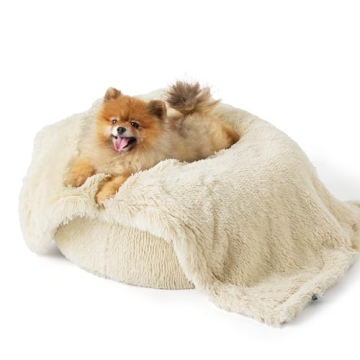 Calming Comfort Waterproof Fleece Pet Blanket for Pets - 25x35