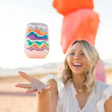 Swig Life Insulated Wine Tumbler - Stylish & Dishwasher Safe