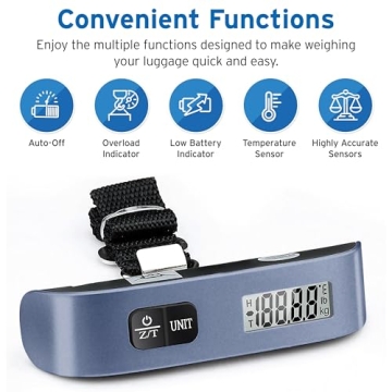 Etekcity Luggage Scale: Accurate Digital Suitcase Weighing