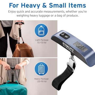 Etekcity Luggage Scale: Accurate Digital Suitcase Weighing