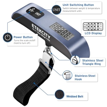 Etekcity Luggage Scale: Accurate Digital Suitcase Weighing