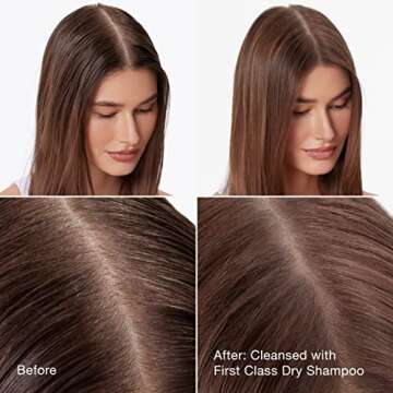 IGK FIRST CLASS ﻿Charcoal Detox Dry Shampoo for Oily Hair | Balances Oil + Soothes Scalp + Volumizes | Vegan + Cruelty Free