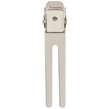Diane Double Prong Hair Clips for Women, Girls For Holding Rollers or Hair 1.75 Inches Long Silver D17, 80 Count (Pack of 1)