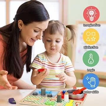 Discover TOY Life Wooden Kitchen Set for Educational Fun