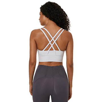Stylish Lavento Strappy Sports Bra for Medium Support