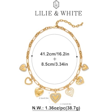 Gold Heart Necklaces for Women | Affordable Luxury Jewelry