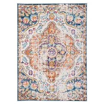 Rugshop Vintage Distressed Bohemian Area Rug 7'10" x 10' Multi