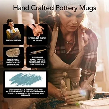 Maison Neuve Riverside 4-Piece Mug Set for Coffee Lovers