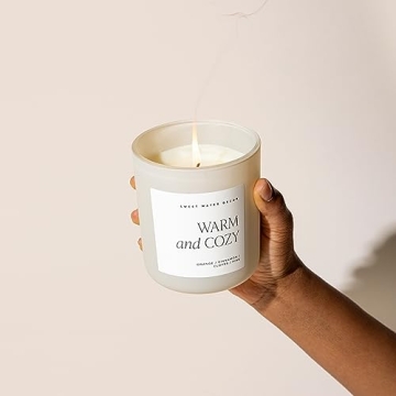 Warm and Cozy Soy Candle - Perfect Holiday Gift