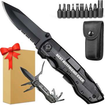 Best Boyfriend Ever Multitool Knife for Special Occasions