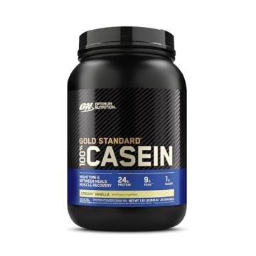 Optimum Nutrition Gold Standard 100% Micellar Casein Protein Powder, Slow Digesting, Helps Keep You ...
