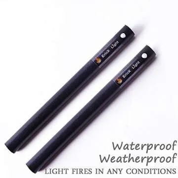 EricX Light Ferrocerium Fire Starter | Durable, Weatherproof Fire Starters