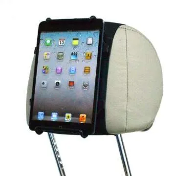 TFY Universal Car Headrest Tablet Mount for All Devices