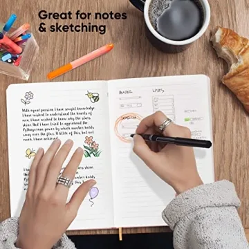 Wiisdatek Lined Notebook Journal for Creative Writers