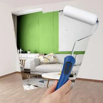 WORKPRO Mini Paint Roller Set for Easy DIY Projects