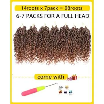 Goddess Locs Crochet Hair for Stylish Black Women