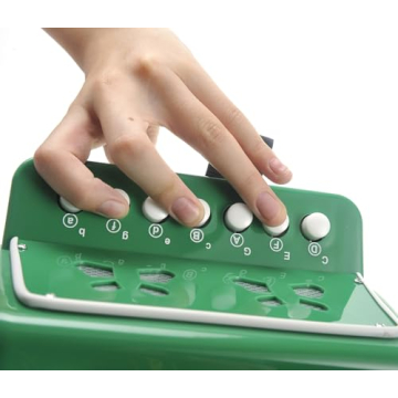 PowerTRC Kids 10-Key Accordion Musical Toy Ages 9-12