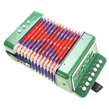 PowerTRC Kids 10-Key Accordion Musical Toy Ages 9-12