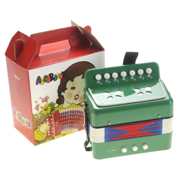 PowerTRC Kids 10-Key Accordion Musical Toy Ages 9-12