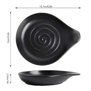 Spoon Rest for Stove Top Cooking Spoon Holder for Kitchen Countertop Large Holder for Spatula, Spoon...