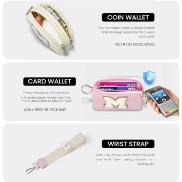 Personalized YOOLIFE Wristlet Wallet for Teen Girls