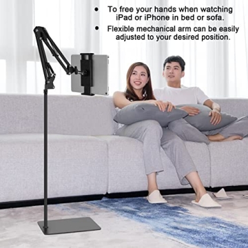 Affordable Adjustable Tablet Floor Stand for All Devices