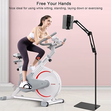 Affordable Adjustable Tablet Floor Stand for All Devices