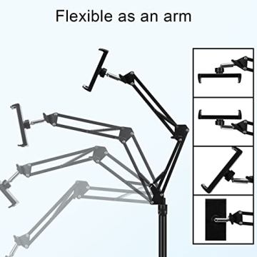Affordable Adjustable Tablet Floor Stand for All Devices