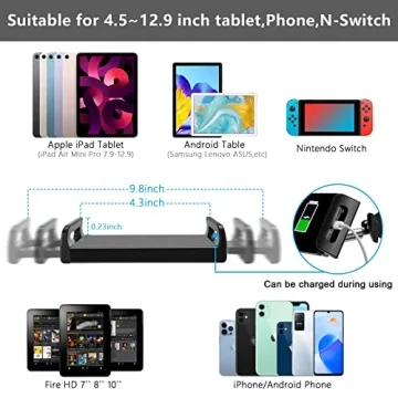 Affordable Adjustable Tablet Floor Stand for All Devices