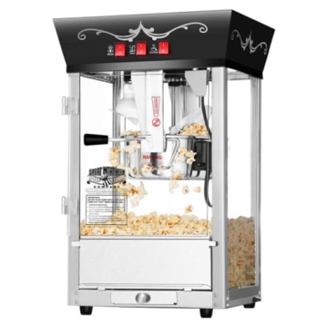 Great Northern Matinee Popcorn Machine 8oz Stainless-Steel