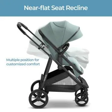 Mompush Wiz 2-in-1 Baby Stroller with Bassinet Mode
