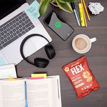 PopCorners Flex Protein Chips BBQ Vegan Gluten-Free Snacks