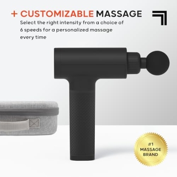 Sharper Image Powerboost Massage Gun Deep Tissue Recovery