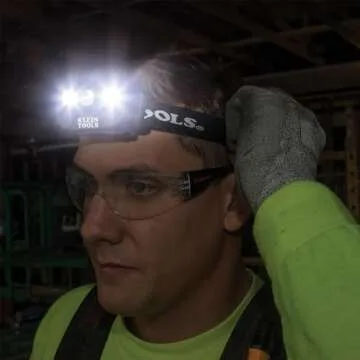 Klein Tools Rechargeable LED Headlamp - 400 Lumens for Work