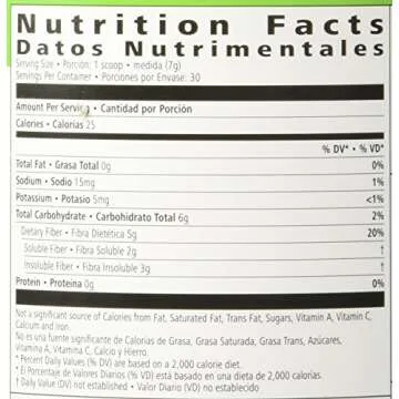 Herbalife Active Fiber Unflavored 7.4 oz for Digestive Health