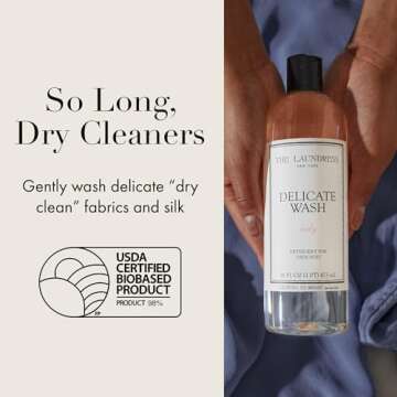 The Laundress Delicate Wash, Double Concentrated, Lady Scent, Detergent Delicate, Lingerie & Silk De...