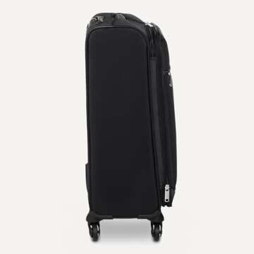 Amazon Basics Softside Suitcase Set - Expandable Travel Luggage