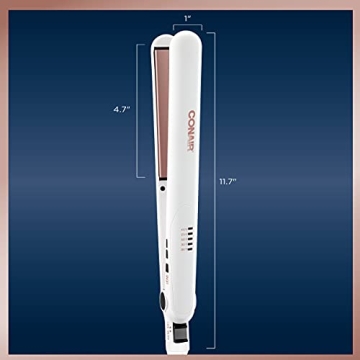 Conair Double Ceramic Flat Iron for Frizz-Free Shine