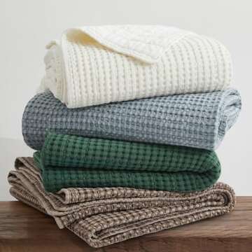 Levtex Home - Mills Waffle - King/Cal King Quilt Set - Cocoa Cotton Waffle - Quilt Size (106 x 92in.), Sham Size (36 x 20in.)