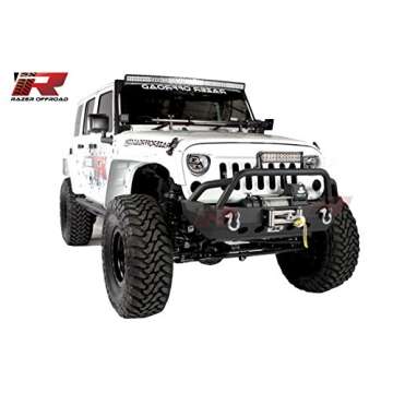 Razer Auto Stubby Front Bumper for Jeep Wrangler JK