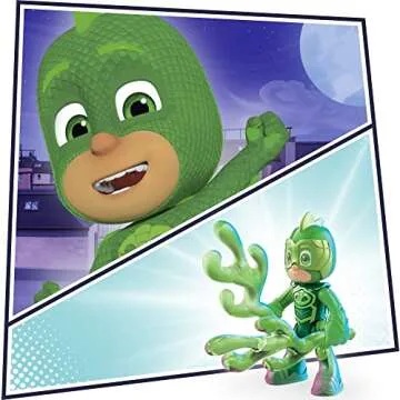 PJ Masks Hasbro Nighttime Heroes Figure Set Preschool Toy, 6 Action Figures and 11 Accessories for Kids Ages 3 and Up