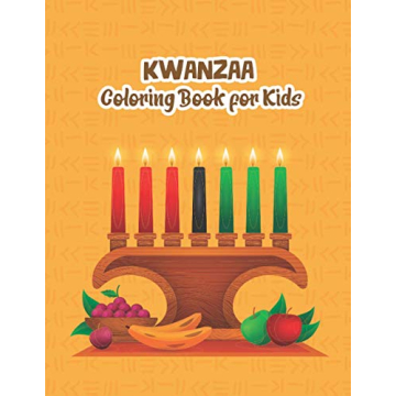 Kwanzaa Coloring Books for Kids: Simple Easy Kwanzaa Coloring Book For Kids | Kwanzaa Gift For Kids ...
