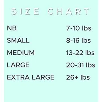 Andy Pandy Bamboo Disposable Diapers Small, White, 8-16 lbs, 36 Count